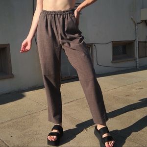 Vintage High Waisted Trousers